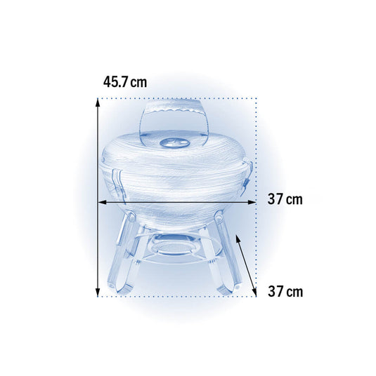 Legend®  14 Charcoal Portable Kettle Grill (Natural Gas)