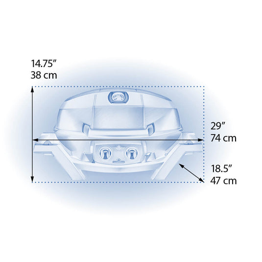 TravelQ™ PRO285 Portable Gas Grill