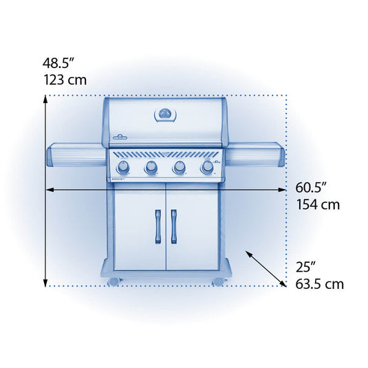 Rogue® XT 525 with Smoker Box (Natural Gas)