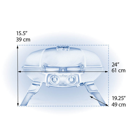 TravelQ™ 285 Portable Gas Grill