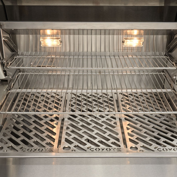 Load image into Gallery viewer, Coyote GEN3 36" Built-In Pellet Grill - C2P36