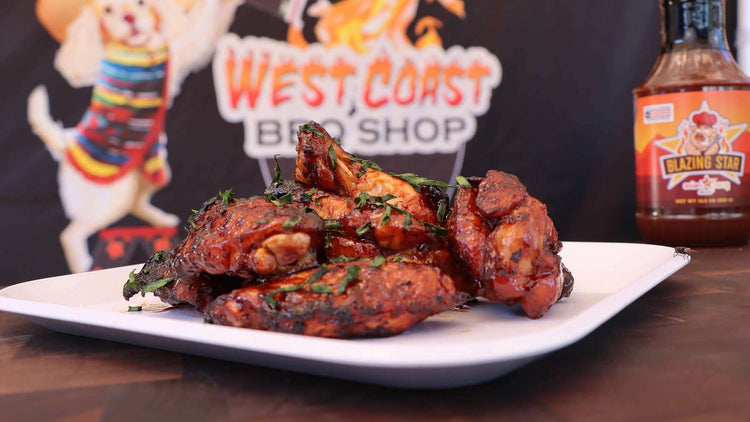 Asian-Style Chicken Wings on the Recteq Pellet Kettle Grill