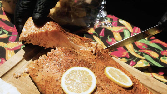 Grilled Salmon on a Big Green Egg