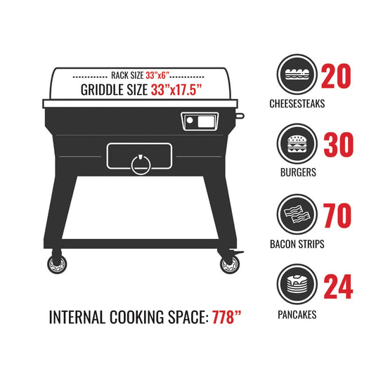 SmokeStone 600 Griddle