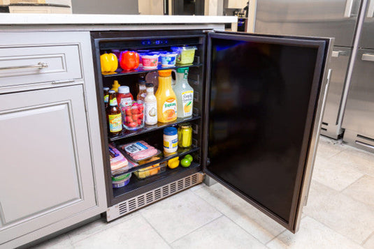 Azure 24" Outdoors Refrigerator with Stainless Steel Door - A224R-S