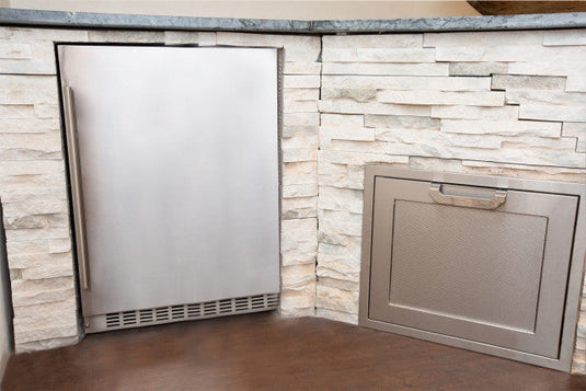 Azure 24" Outdoors Refrigerator with Stainless Steel Door - A224R-S