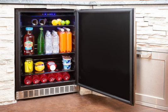 Azure 24" Outdoors Refrigerator with Stainless Steel Door - A224R-S