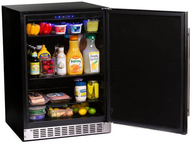 Load image into Gallery viewer, Azure 24&quot; Outdoors Refrigerator with Stainless Steel Door - A224R-S
