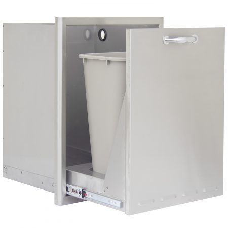 Load image into Gallery viewer, Blaze 18-Inch Roll Out Trash/Propane Tank Storage Drawer
