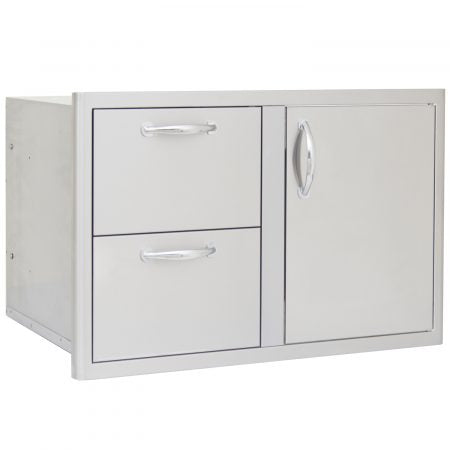 Load image into Gallery viewer, Blaze 32 Inch Access Door &amp; Double Drawer Combo
