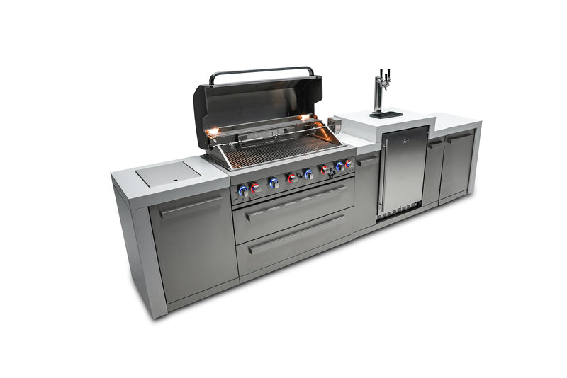 Load image into Gallery viewer, Mont Alpi 805 Deluxe Island with a Kegerator
