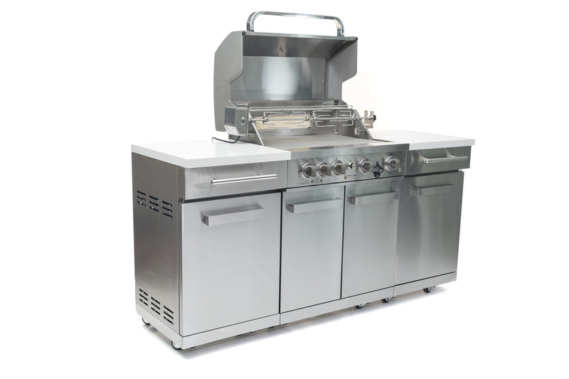 Load image into Gallery viewer, Mont Alpi 957 Island in black stainless steel
