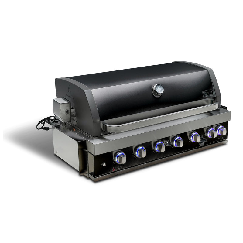 Load image into Gallery viewer, Mont Alpi 44&quot; Black Stainless Steel Built in Grill
