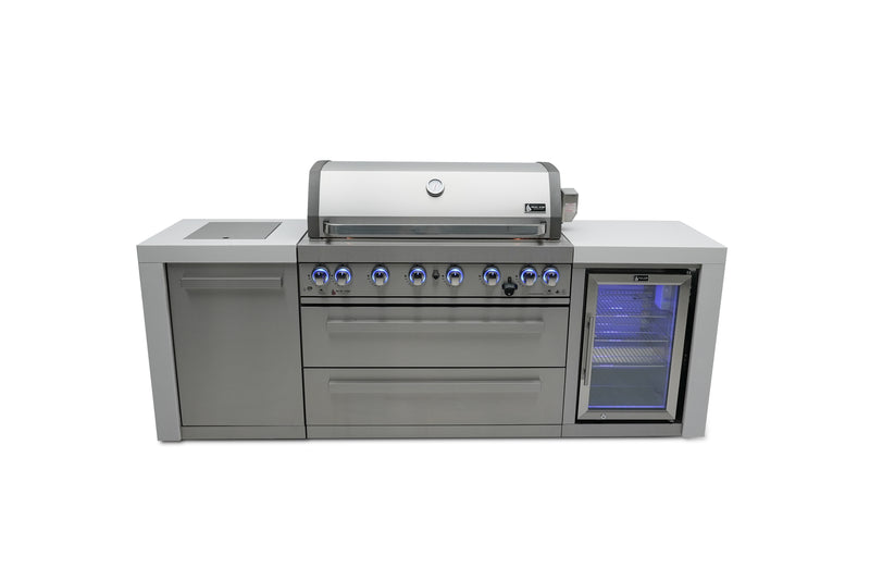 Load image into Gallery viewer, Mont Alpi 805 Deluxe Island with a Fridge Cabinet

