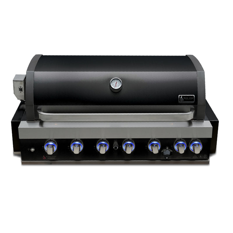 Load image into Gallery viewer, Mont Alpi 44&quot; Black Stainless Steel Built in Grill
