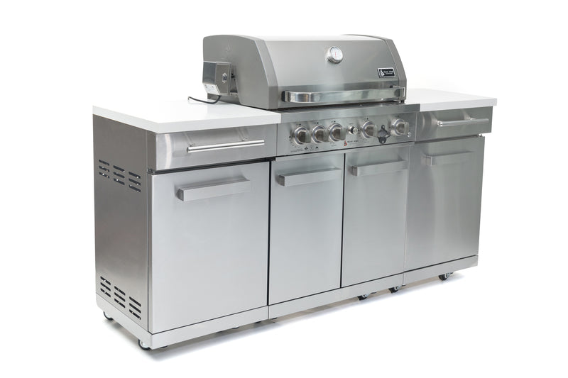 Load image into Gallery viewer, Mont Alpi 957 Island in black stainless steel
