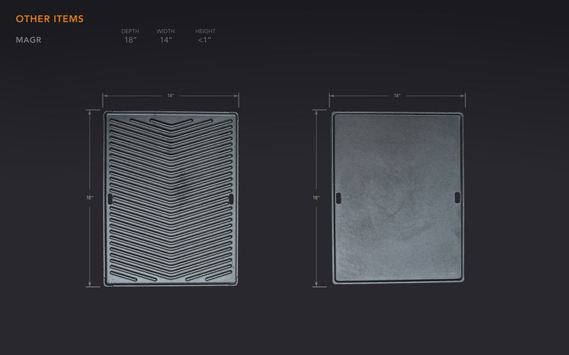 Load image into Gallery viewer, Mont Alpi Dual Sided Griddle Plate
