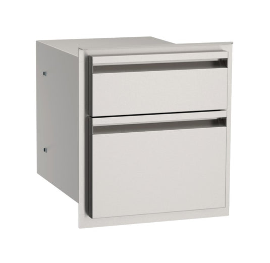 American Outdoor Grill Double Drawer for Outdoor Kitchens