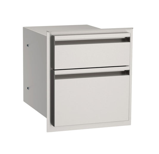 American Outdoor Grill Outdoor Kitchen Door with Double Drawer