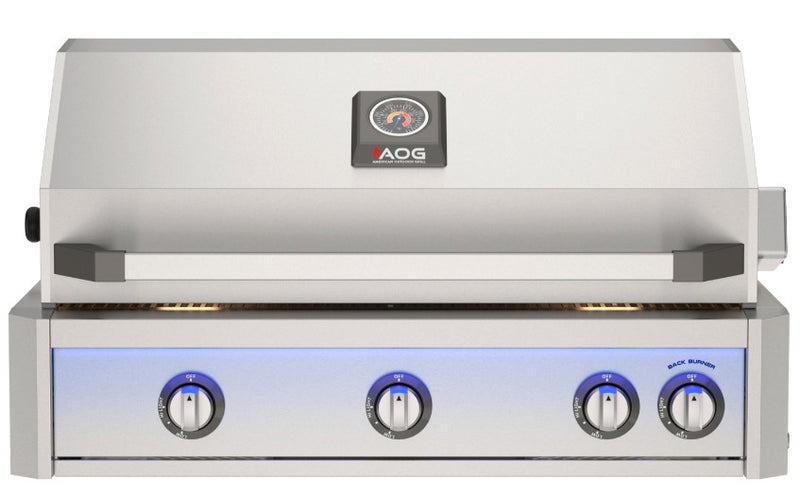 Load image into Gallery viewer, American Outdoor Grill 36" L-Series Built-In Gas Grill with Lights
