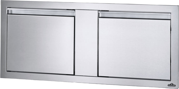 42 x 16 inch Small Double Door and Waste Bin Drawer