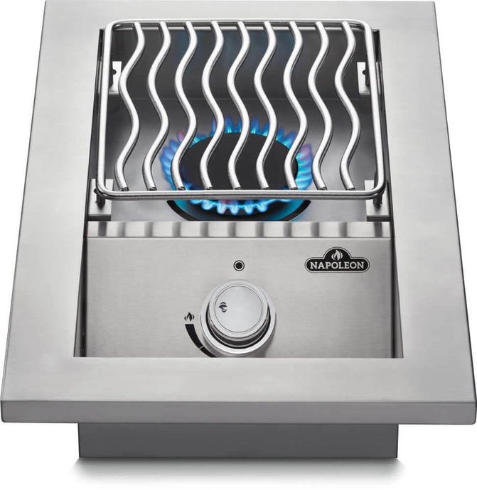 Built-in 500 Series Single Range Top Burner with Stainless Steel Cover (Natural Gas)