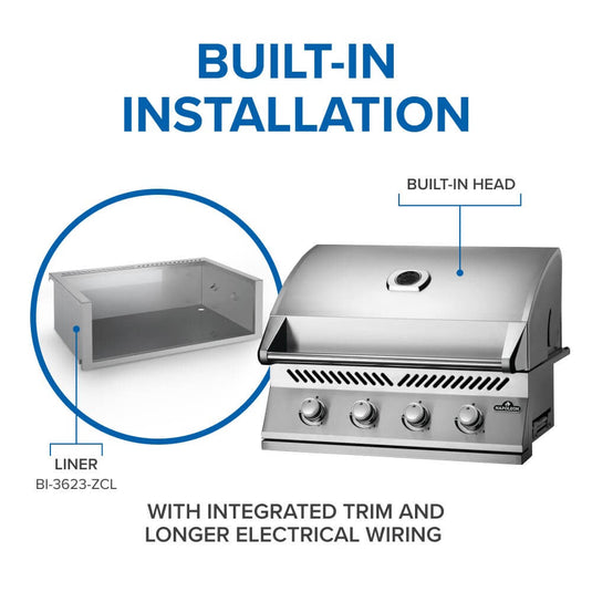Built-In 500 Series 32 Grill Head (Natural Gas)