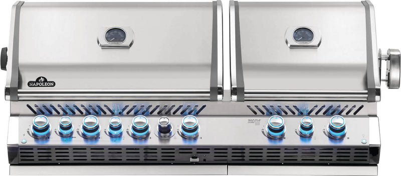 Load image into Gallery viewer, Built-in Prestige PRO™ 825 RBI with Infrared Bottom and Rear Burners
