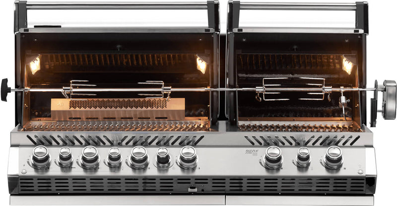 Load image into Gallery viewer, Built-in Prestige PRO™ 825 RBI with Infrared Bottom and Rear Burners
