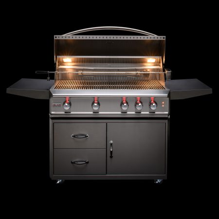 Blaze Professional 44-Inch 4 Burner Built-In Gas Grill With Rear Infrared Burner