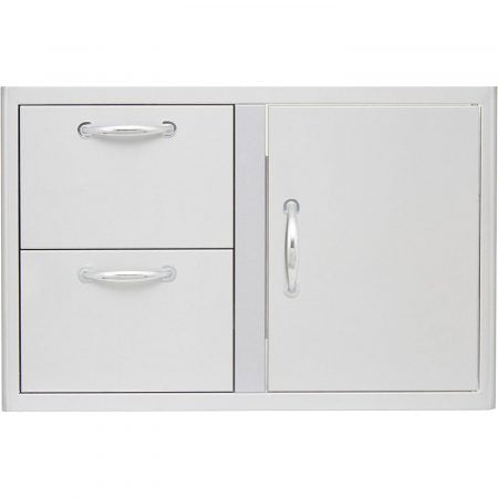 Blaze 32 Inch Access Door & Double Drawer Combo