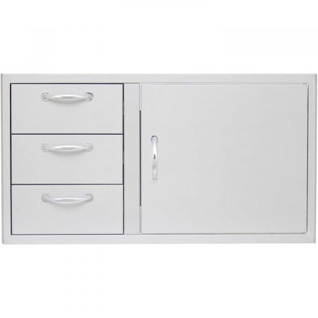 Blaze 39 Inch Access Door  and Triple Drawer Combo