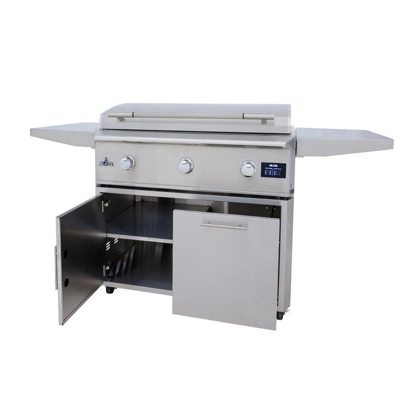 Load image into Gallery viewer, Blaze LTE PRO 40-Inch Gas Griddle Cart
