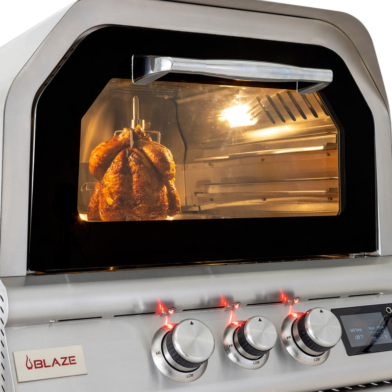 Load image into Gallery viewer, Blaze 26-Inch Gas Outdoor Pizza Oven With Rotisserie
