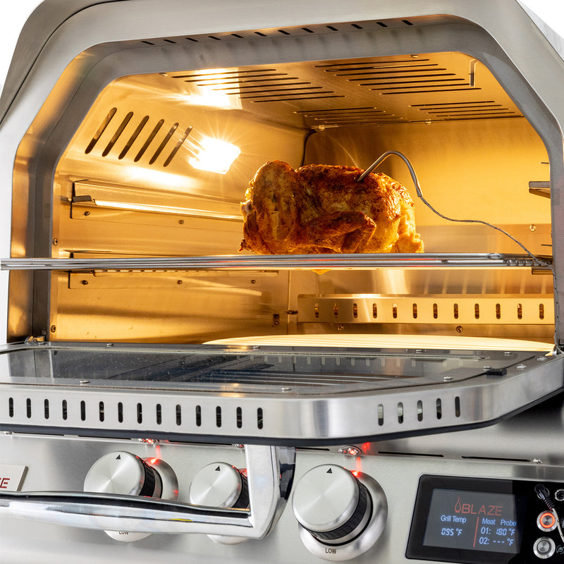 Load image into Gallery viewer, Blaze 26-Inch Gas Outdoor Pizza Oven With Rotisserie

