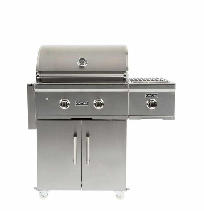 Coyote C-Series Single Side Burner Grill Cart - C1CSB