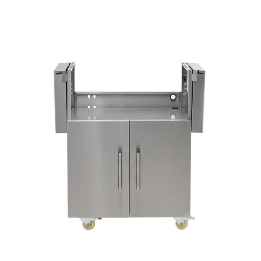 Coyote SL-Series 30" Gas Grill on Cart with Sear Zone & Rotisserie  - C3SL30+C3C30CT
