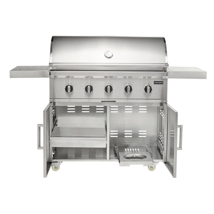 Load image into Gallery viewer, Coyote CL-Series 42&quot; Grill on Cart - C3CL42+C3S42CT
