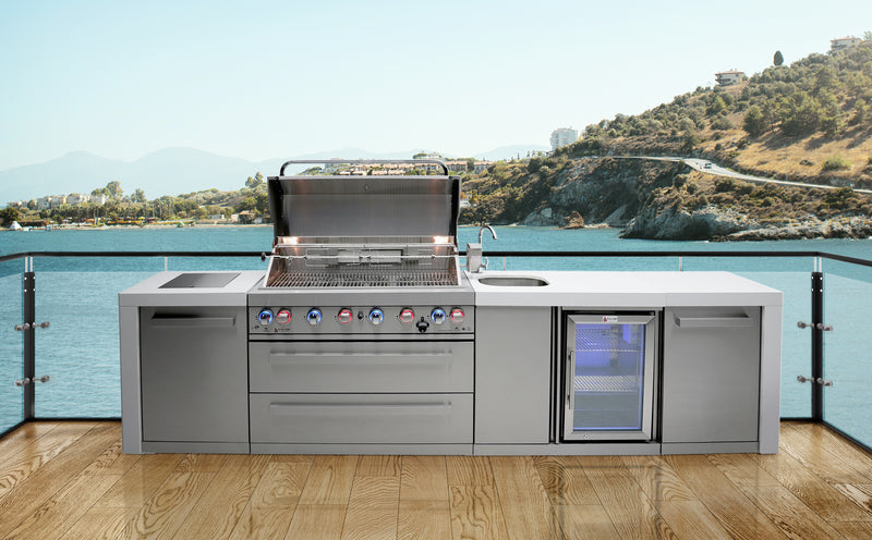 Load image into Gallery viewer, Mont Alpi 805 Deluxe Island with a Beverage center
