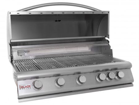 Blaze 40 Inch 5-Burner Gas Grill With Rear Burner