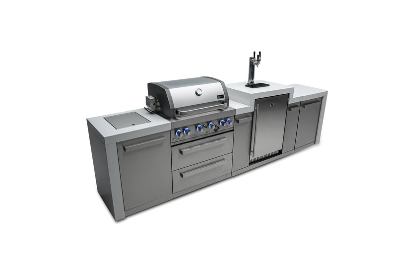 Load image into Gallery viewer, Mont Alpi 400 Deluxe Island with a Kegerator
