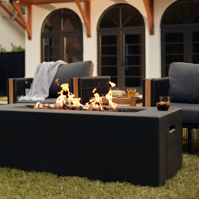 Load image into Gallery viewer, Blaze 60-Inch Rectangle Fire Table
