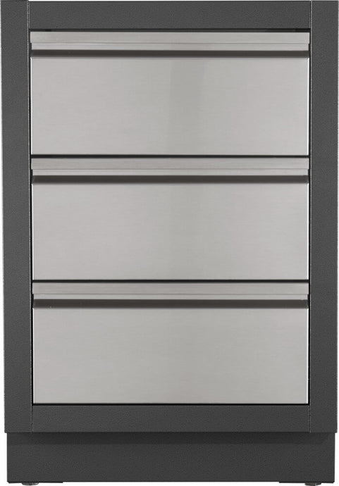 OASIS™ Three Drawer Cabinet with False Top Drawer