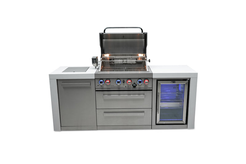 Load image into Gallery viewer, Mont Alpi 400 Deluxe Island with a Fridge Cabinet
