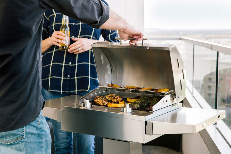 Load image into Gallery viewer, Coyote Electric Grill On Pedestal - C1EL120SM+C1ELCT21
