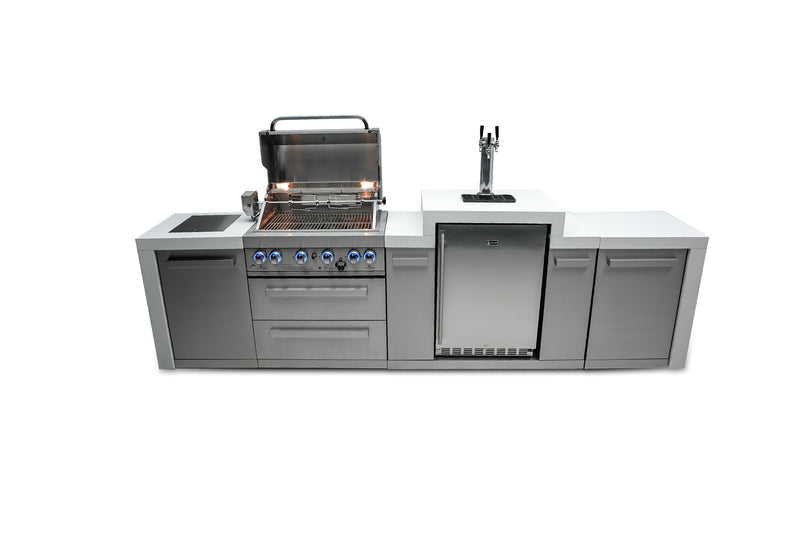 Load image into Gallery viewer, Mont Alpi 400 Deluxe Island with a Kegerator
