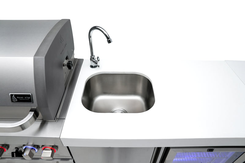 Load image into Gallery viewer, Mont Alpi 805 Island with a Beverage center
