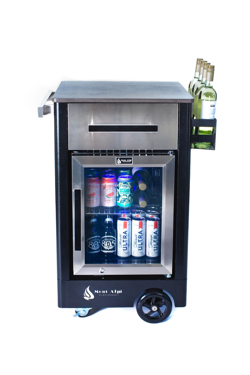 Load image into Gallery viewer, Mont Alpi Medium Outdoor Prep Center / Bar Cart

