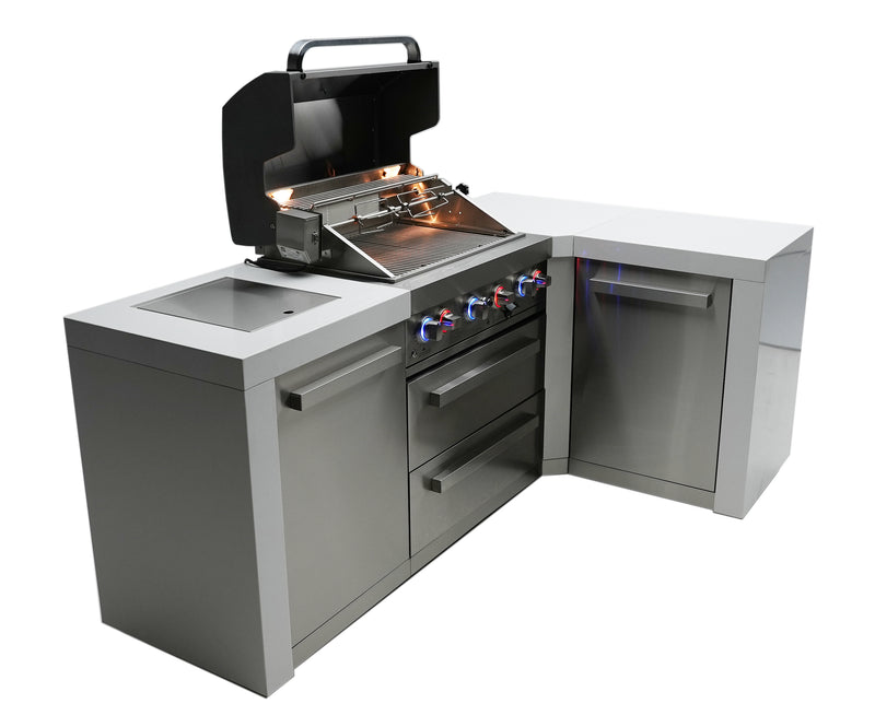 Load image into Gallery viewer, Mont Alpi 400 Deluxe Island with a 90 Degree Corner

