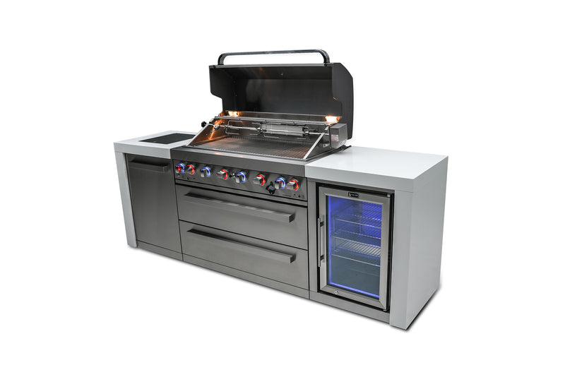 Load image into Gallery viewer, Mont Alpi 805 Deluxe Island with a Fridge Cabinet

